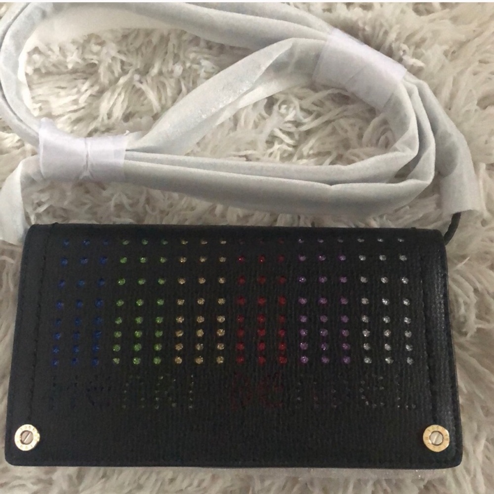 Henri bendel wallet on strap